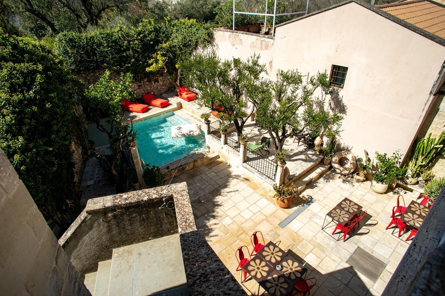 Bed and Breakfast Palazzo Mandurino Luxury Relais Zollino Exterior foto